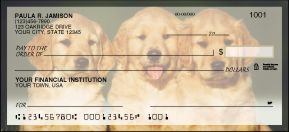 Order your personal checks named - Precious Pups Side-Tear Checks 