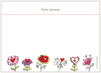 Akh Valentine Bouquet Flat Cards
