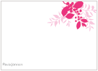 Bali Pink Flat Cards