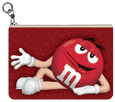 Red M & M'S Coin Purse