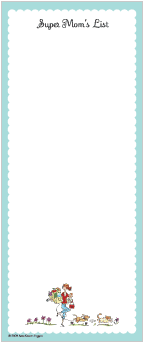 Perfect Mom Shopping Long Note Pads