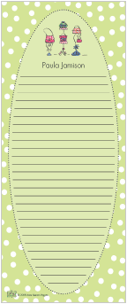 Ready to Wear Purses Long Note Pad