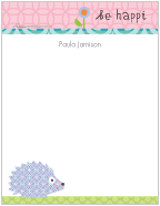 happi Hedgehog Note Pads