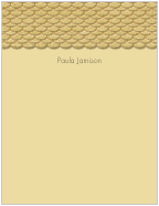 Yellow Koi Note Pad