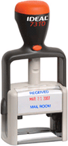 2-color Heavy Duty Self-inking Date Stamp