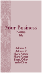 Tapestry Rose Business Cards
