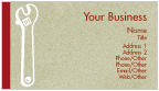 Wrench Business Cards