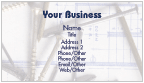 Nails Background Business Cards