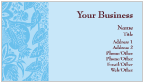 Tapestry Blue Business Cards