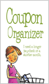 Carry-along Humor Coupon Organizer