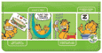 Garfield Green Fabric Cover