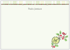Akh Gift Tags In Green Flat Cards