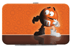 Orange M&M'S Credit Card/ID Holder