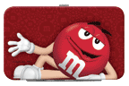 Red M&M'S Credit Card /ID Holder