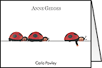 Ladybug Folded Notes