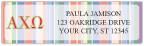 Alpha Chi Omega Sheet Labels - 1 Scene