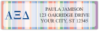 Alpha Xi Delta Sheet Labels  1 scene