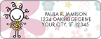 Curly Top Bouquet Sheet Labels