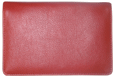 Top Stub Red Leather Cover