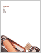 Paint Supplies Letterhead