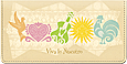 Viva lo Nuestro Canvas Checkbook Cover