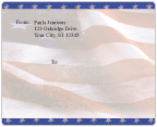 Old Glory Mailing Labels
