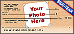 Mementos Side-Tear Photo Checks - Black & White