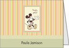 Mickey Hiya Pal Folded Notes