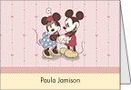 Mickey  Minnie Folded Notes