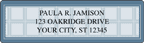 Oxford Sheet Labels  5 scenes