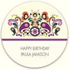 Meadow Round Labels