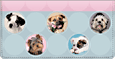 Rachael Hale Dogs Leather Cover