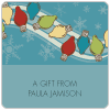 Holiday Decor Gift Labels