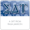 Sigma Delta Tau Modern Gift Labels