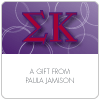 Sigma Kappa Modern Gift Labels