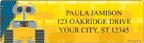 Wall-E Sheet Labels - 5 scenes