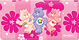 Care Bears Bunch Leather Checkbook Cover