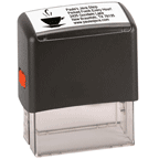 5 Line Self-Inking Stamp with Logo