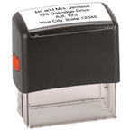 4 Line Custom Message Stamp