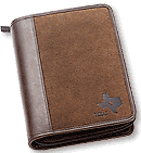 Texas Leather Planner/organizer